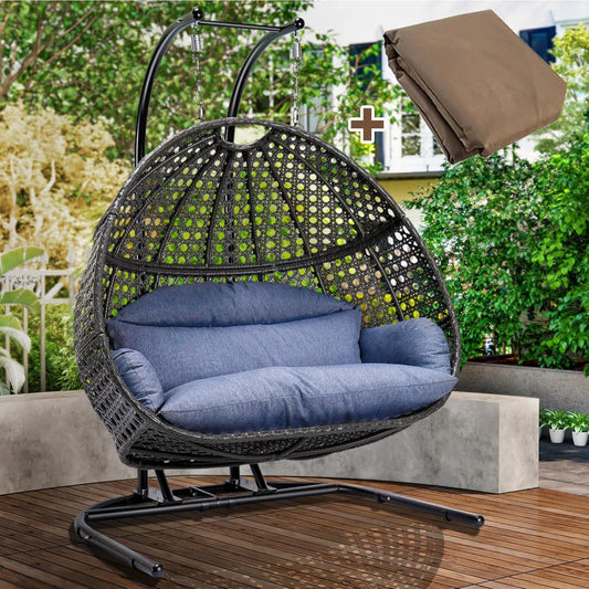 Silla Columpio para 2 Personas con Soporte | Oasis™