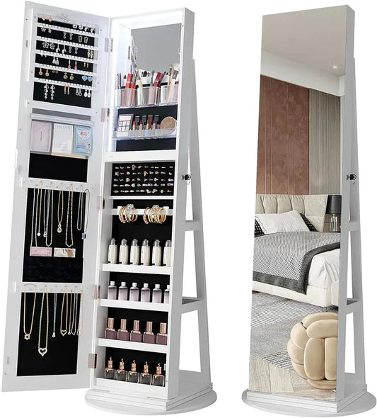 Espejo y Armario Vertical LuxGlam Armoire